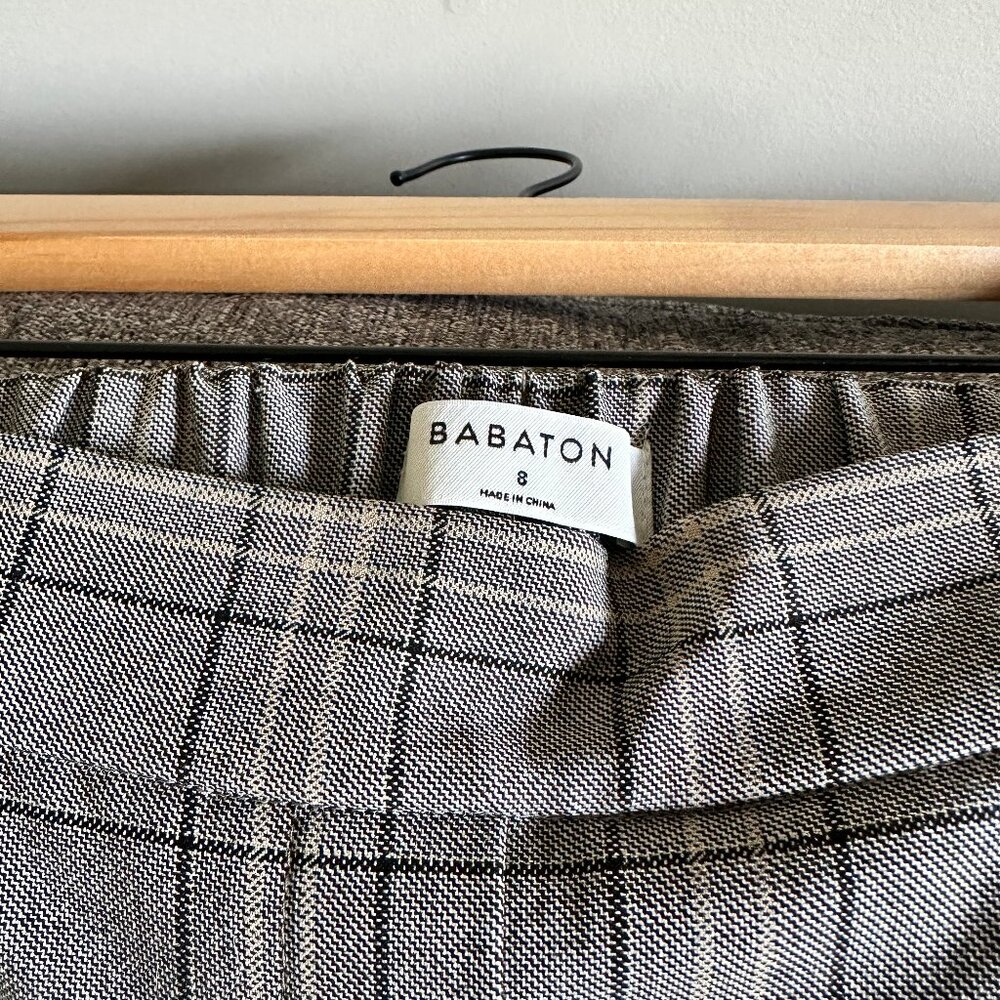 Aritzia Babaton Conan Plaid Pants